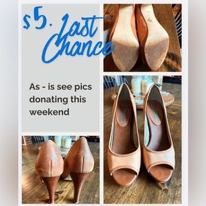 Banana Republic 4.5” heels size 8.5